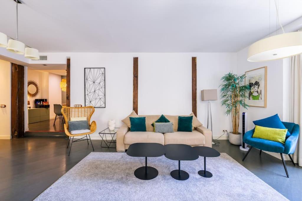 Amazing Flat 5 Balconies In Chueca - Gran Via Madri Exterior foto