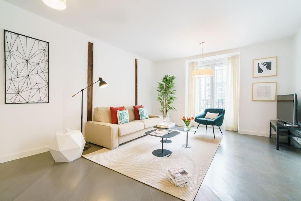 Amazing Flat 5 Balconies In Chueca - Gran Via Madri Exterior foto